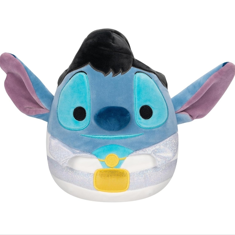 Squishmallow Elvis Stitch 8" Plush Disney Disneyana Collector Soft Cute
